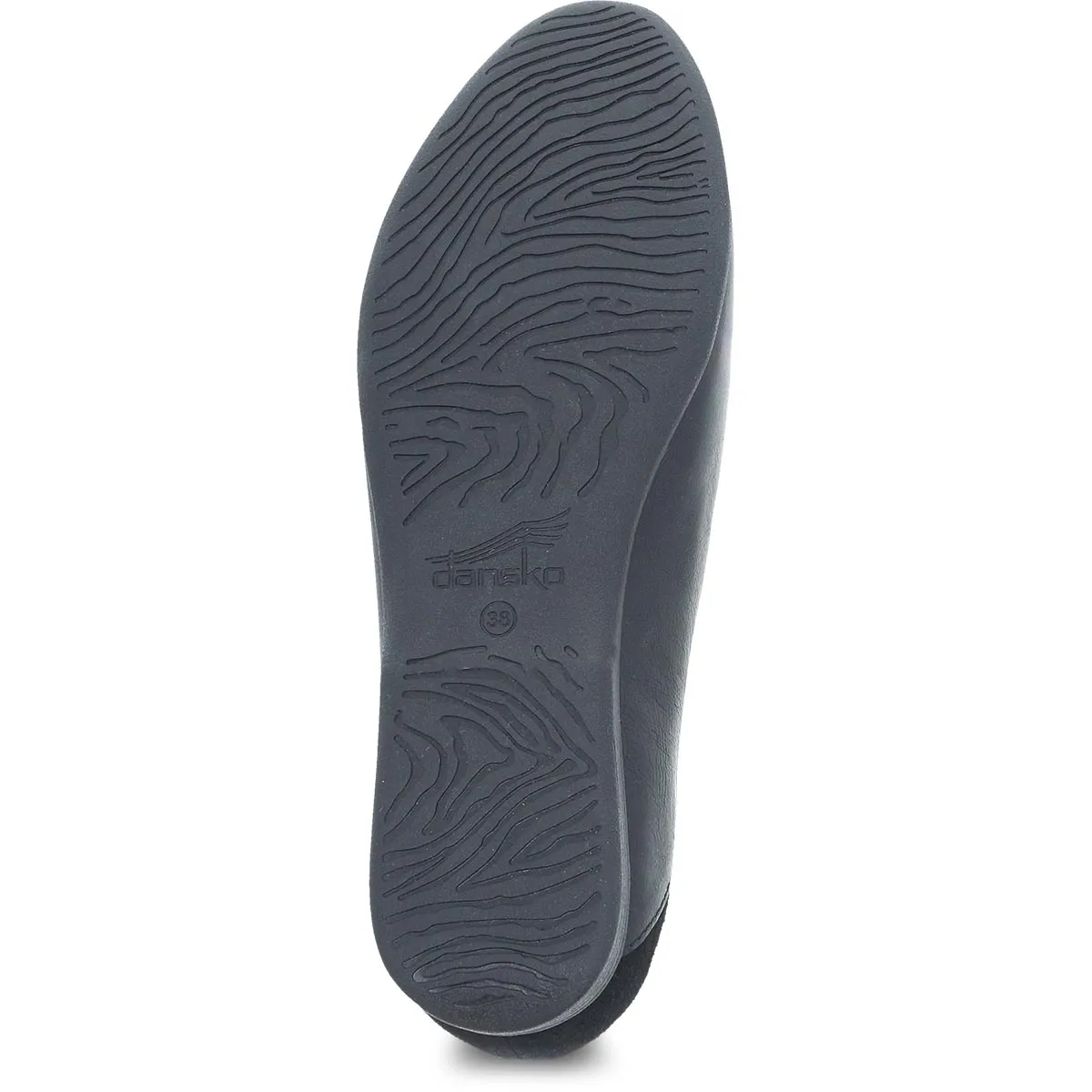 Dansko Lace Loafer - Black Glazed Kid Leather