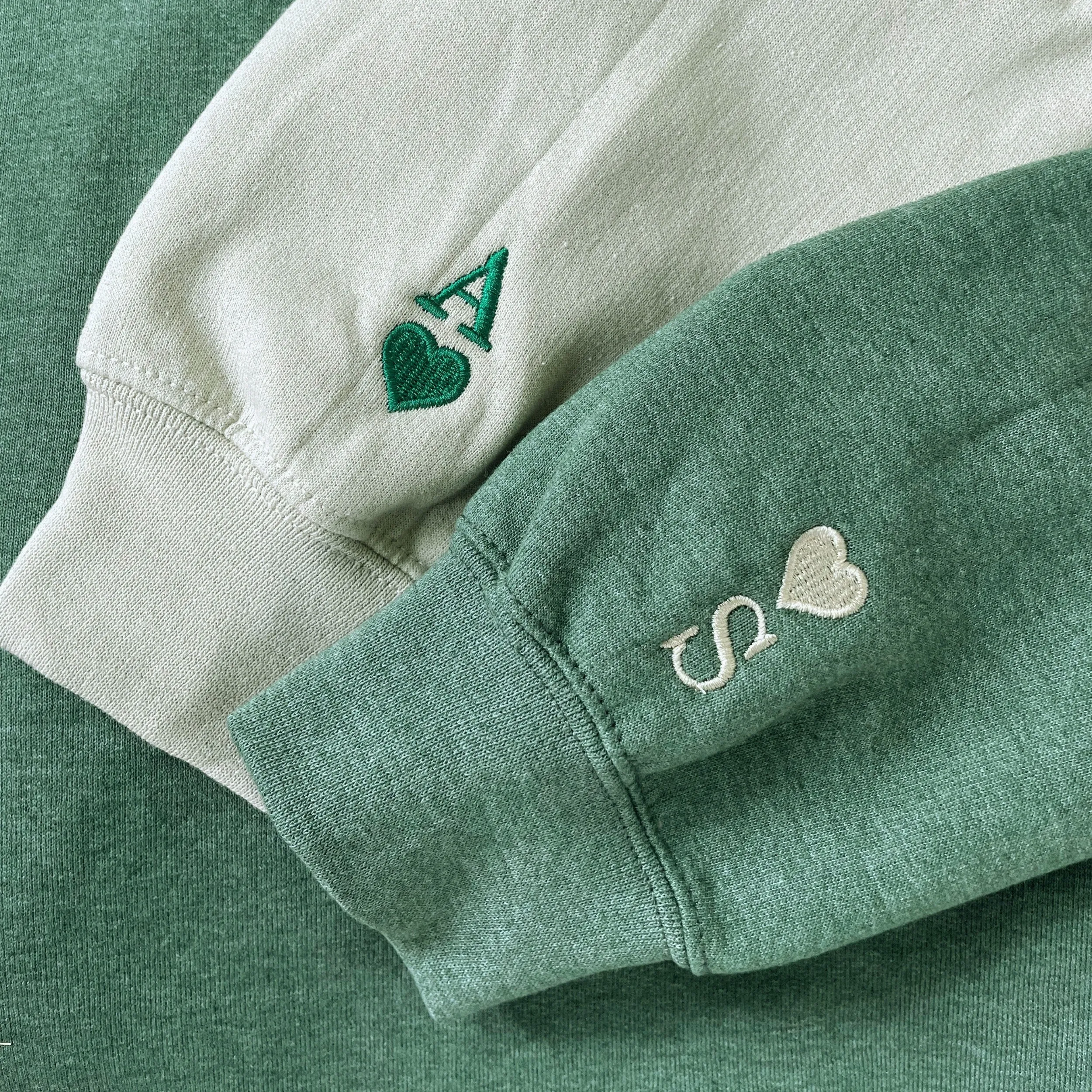 Embroidered Roman Numeral Hoodies, Matching Anniversary Hoodies em3
