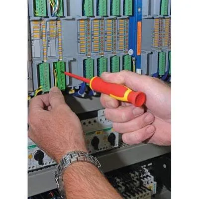 Ergo-Plus Fully Insulated Interchangeable Blade Screwdriver Set - (18 Piece)