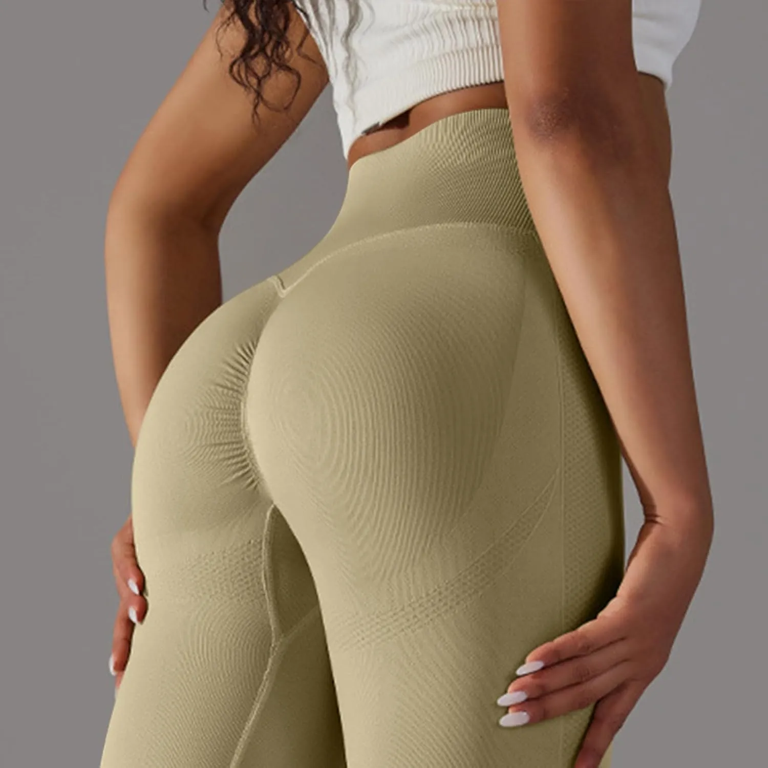 fartey Womens High Waist Yoga Pants Breathable Stretch Compression Workout Leggings Tummy Control Buttery Soft Tights