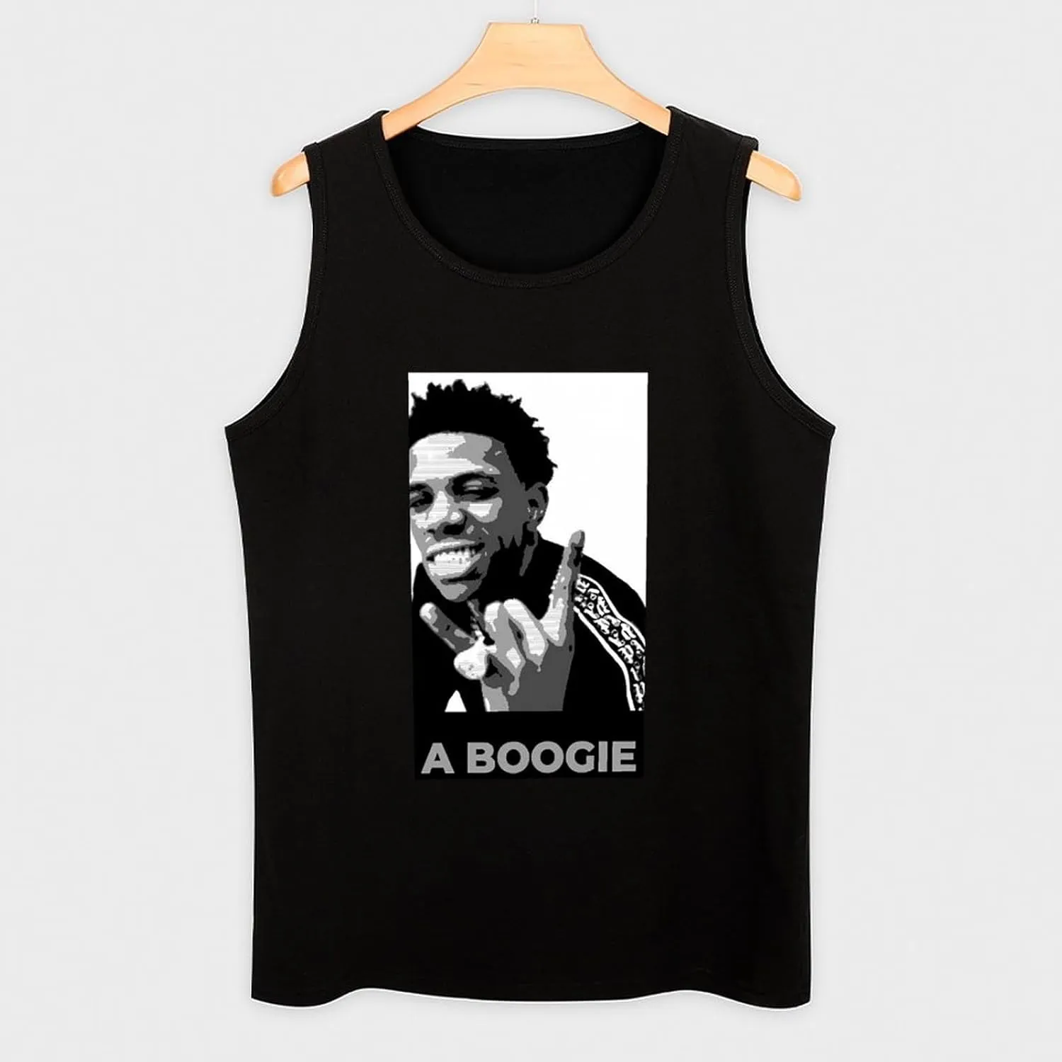 Men's Moisture-Wicking Sleeveless Shirt Durable Athletic Tank Trendy Basic Tank Top
