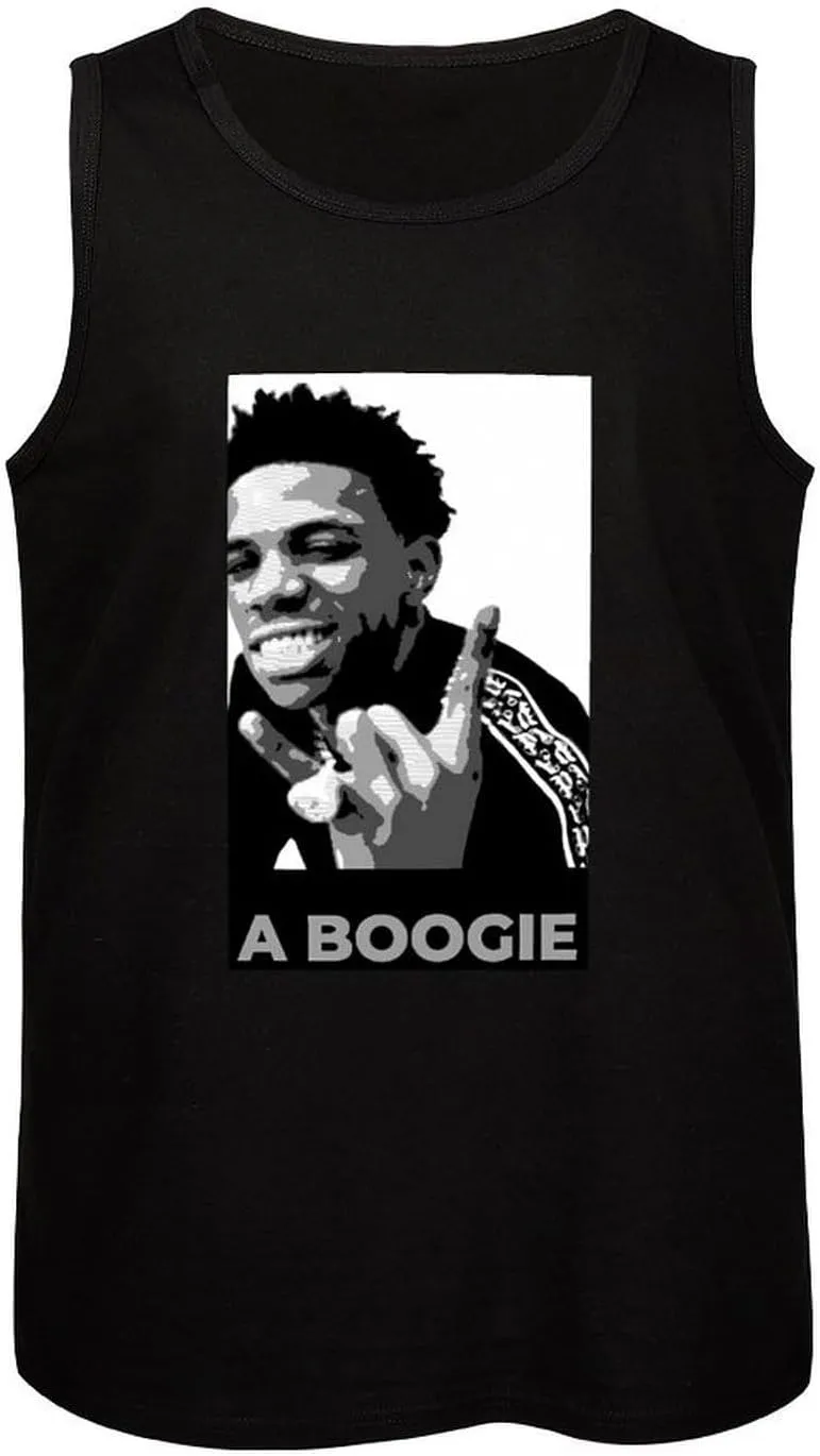 Men's Moisture-Wicking Sleeveless Shirt Durable Athletic Tank Trendy Basic Tank Top
