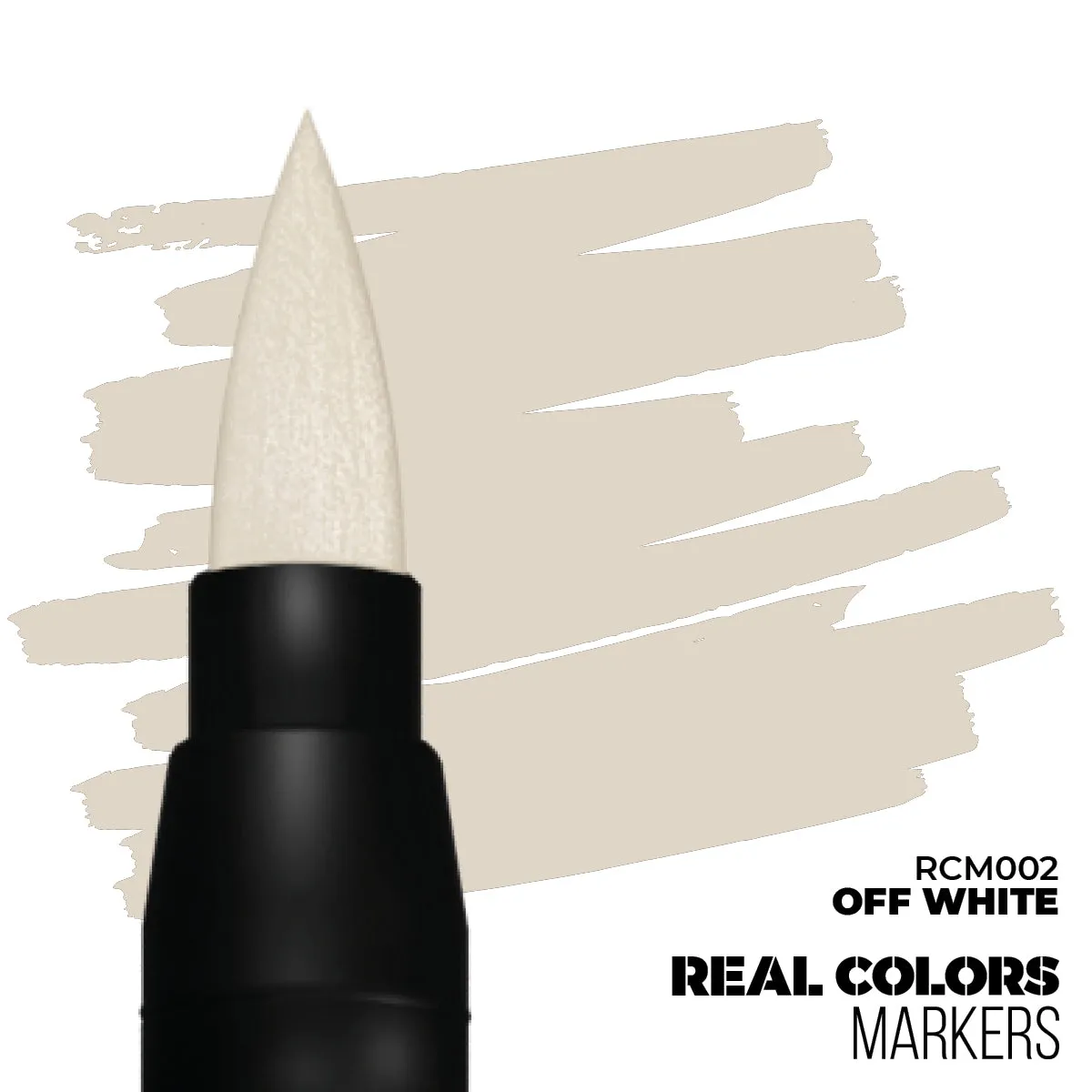 RCM002 Real Colors Markers - Off White