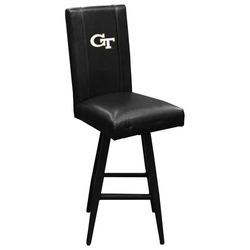 Swivel Bar Stool 2000 with Georgia Tech Yellow Jackets Logo