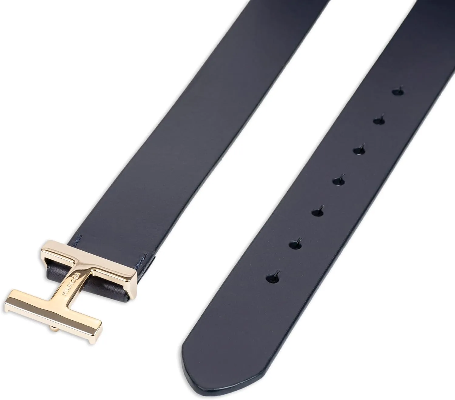 Tommy Hilfiger Women's H Monogram Plaque Buckle Casual Belt for Jeans, Trousers and Dresses