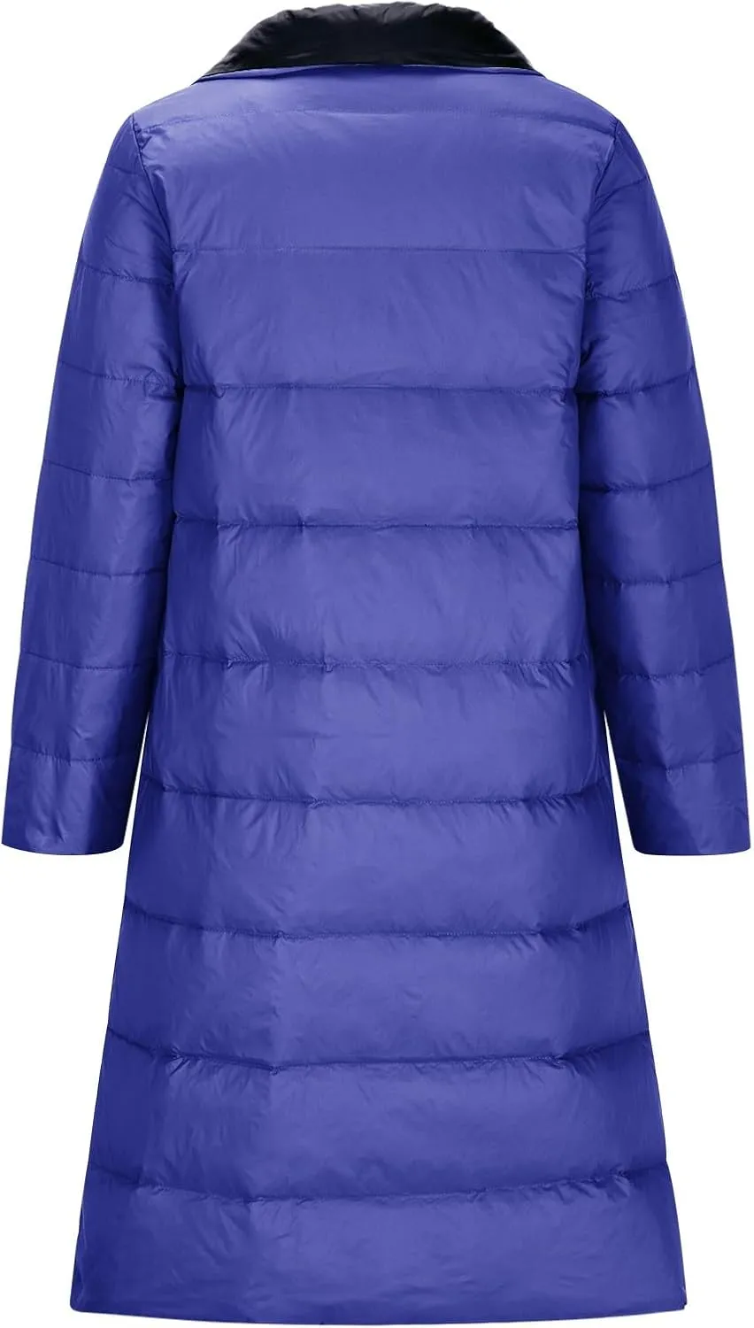 Womens Winter Coats Plus Size Waterproof Long Winter Coat Warm Puffer Jacket Thickened Down Parka Maxi Coat