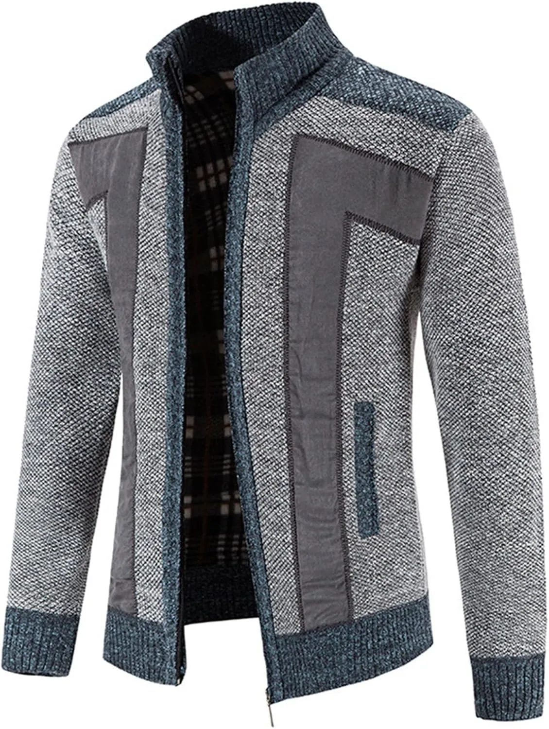 Ymosrh Sport Jackets for Men Men's Fashion Leisure Long Sleeve Warm Solid Color Hooded Jackets Tops