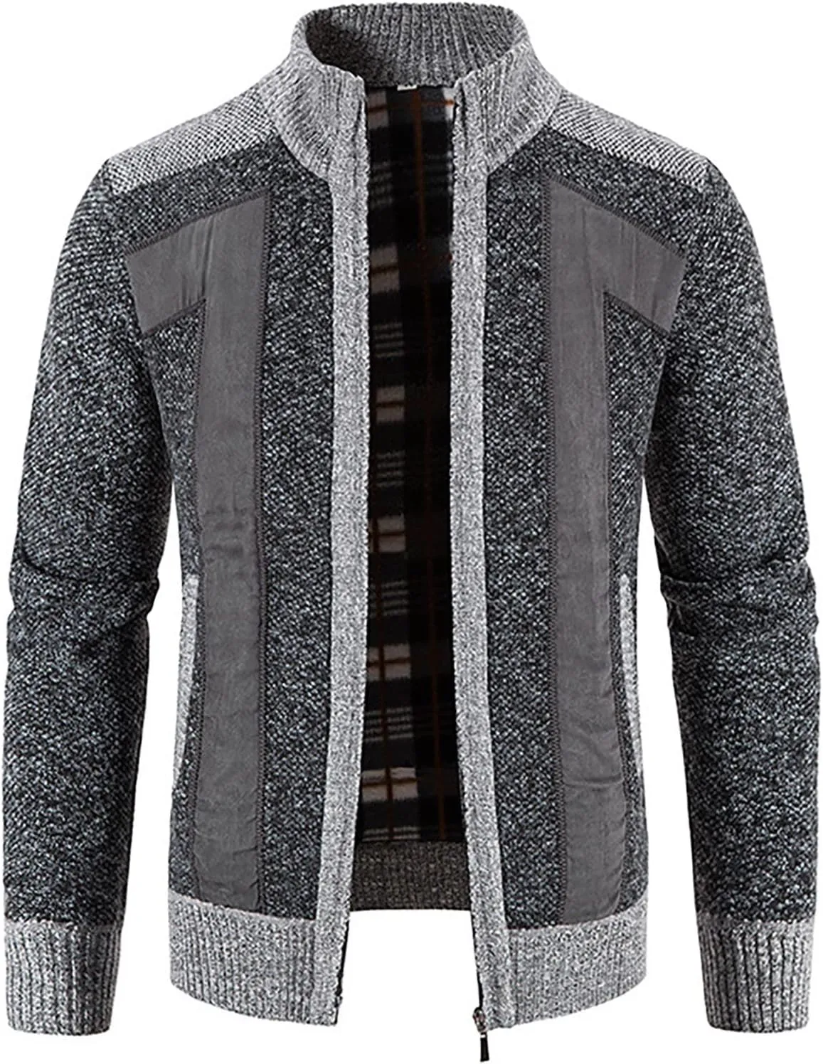 Ymosrh Sport Jackets for Men Men's Fashion Leisure Long Sleeve Warm Solid Color Hooded Jackets Tops