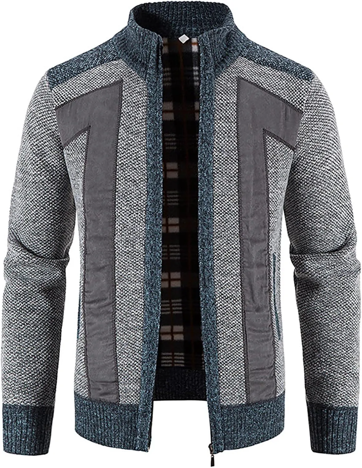 Ymosrh Sport Jackets for Men Men's Fashion Leisure Long Sleeve Warm Solid Color Hooded Jackets Tops