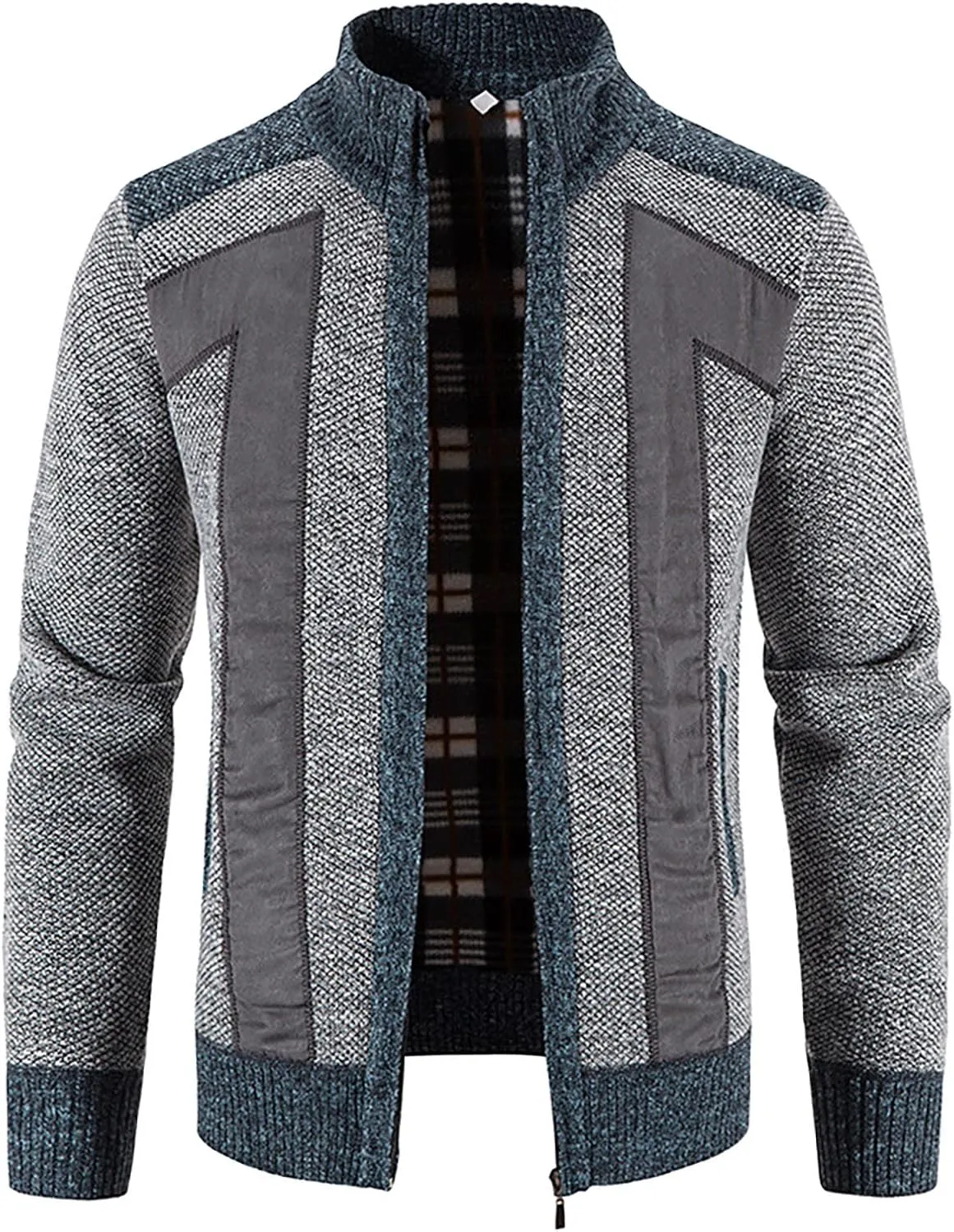 Ymosrh Sport Jackets for Men Men's Fashion Leisure Long Sleeve Warm Solid Color Hooded Jackets Tops