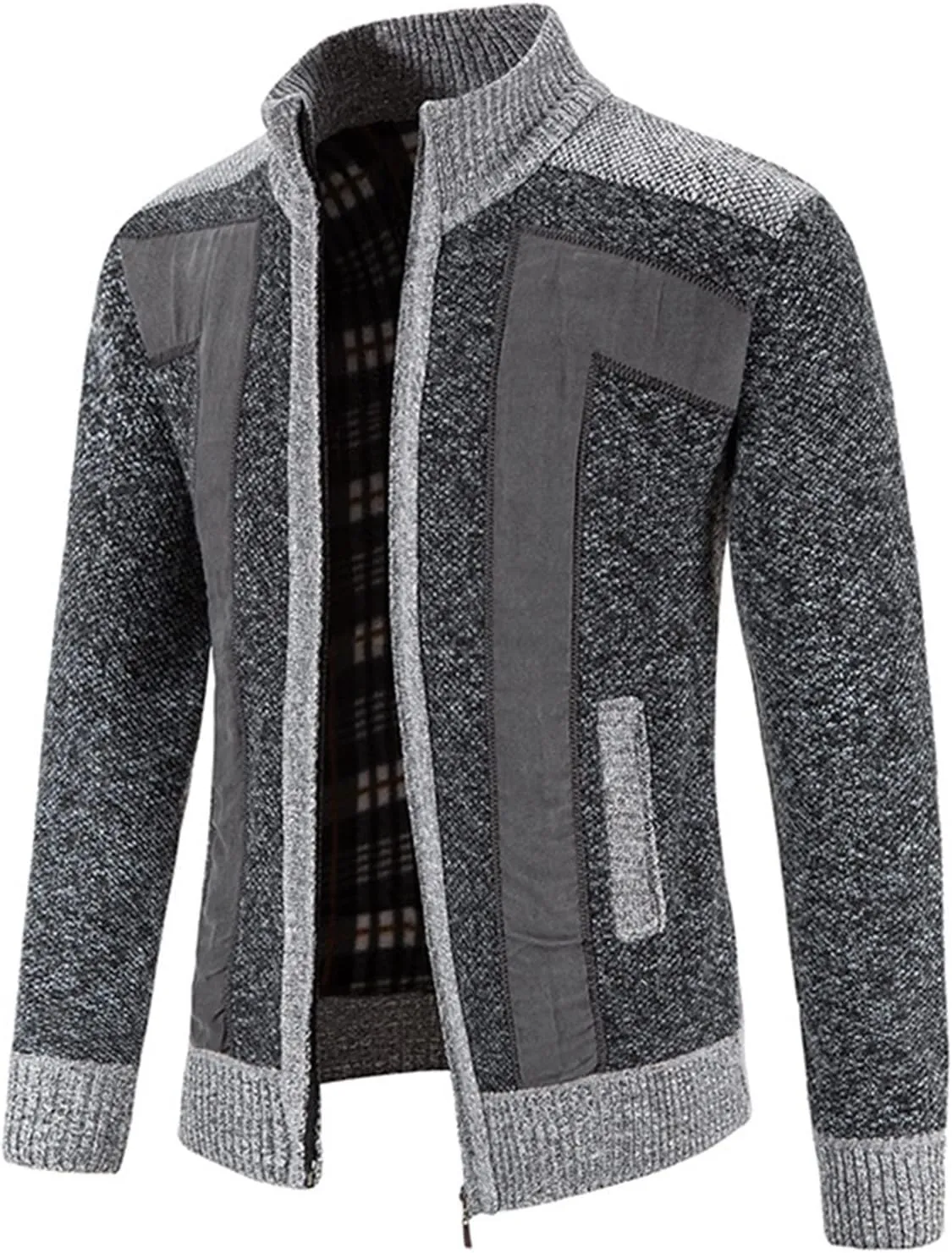 Ymosrh Sport Jackets for Men Men's Fashion Leisure Long Sleeve Warm Solid Color Hooded Jackets Tops